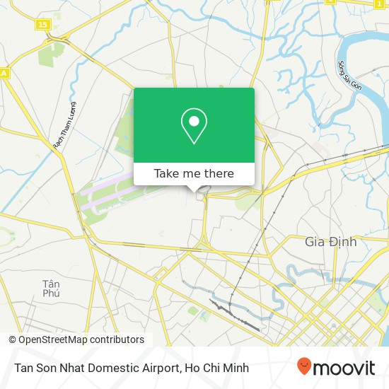 Tan Son Nhat Domestic Airport map