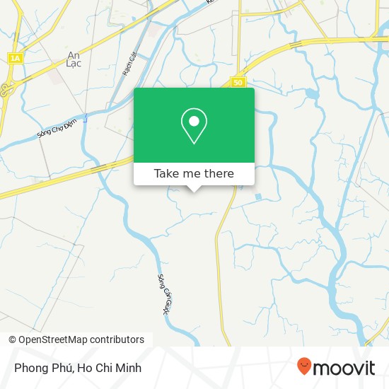 Phong Phú map