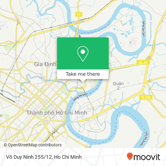 Võ Duy Ninh 255/12 map
