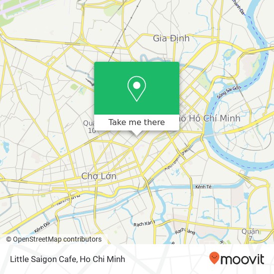 Little Saigon Cafe map