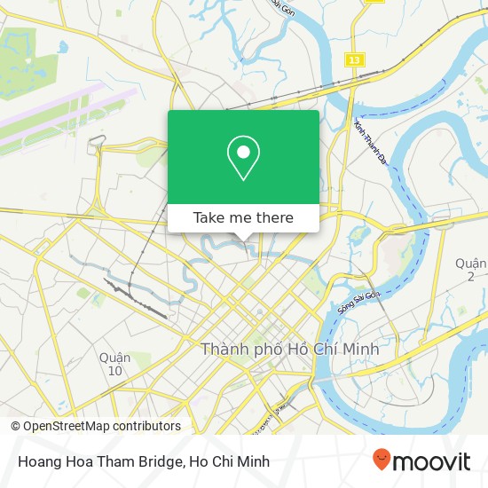 Hoang Hoa Tham Bridge map