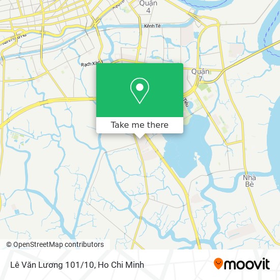 Lê Văn Lương 101/10 map