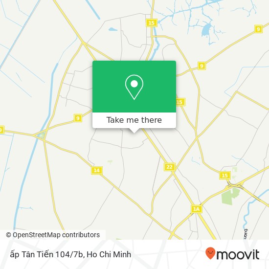 ấp Tân Tiến 104/7b map