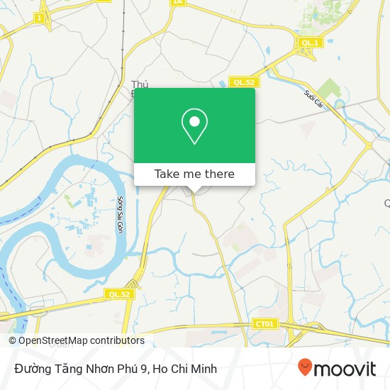 Đường Tăng Nhơn Phú 9 map