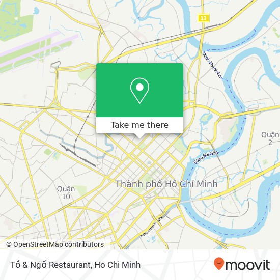 Tồ & Ngố Restaurant map