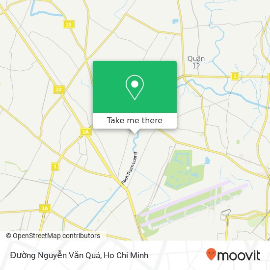 Đường Nguyễn Văn Quá map