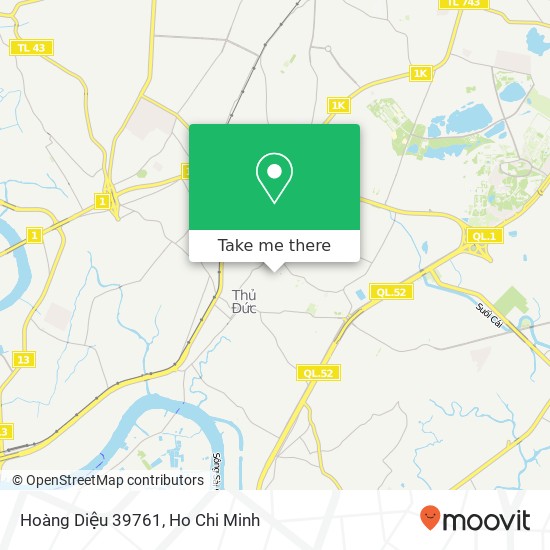 Hoàng Diệu 39761 map