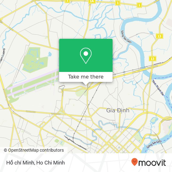 Hồ chí Minh map