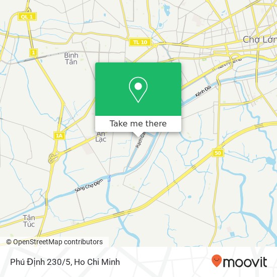 Phú Định 230/5 map
