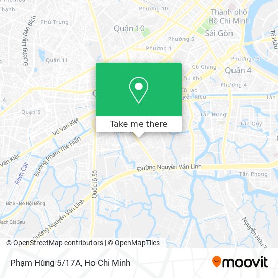 Phạm Hùng 5/17A map