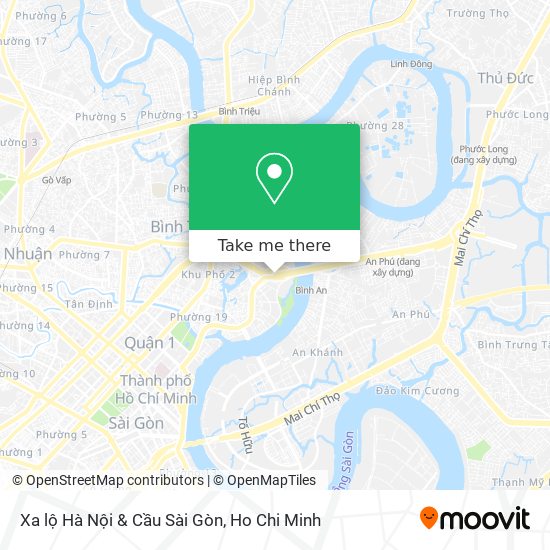 Xa lộ Hà Nội & Cầu Sài Gòn map