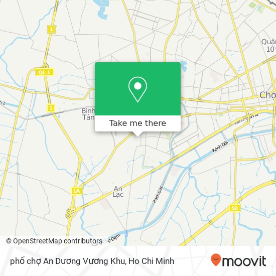 phố chợ An Dương Vương Khu map