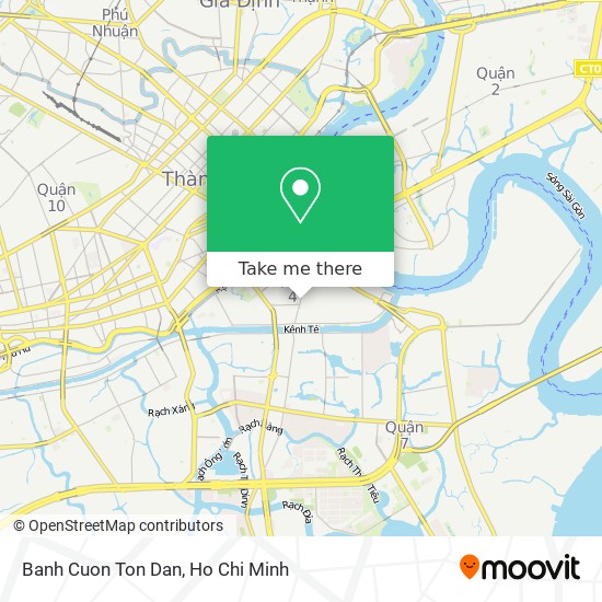 Banh Cuon Ton Dan map