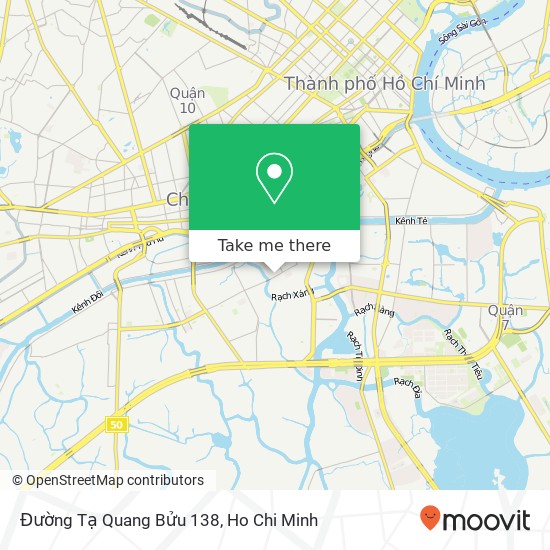 Đường Tạ Quang Bửu 138 map