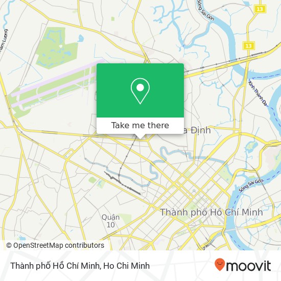 Thành phố Hồ Chí Minh map