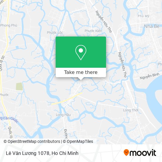 Lê Văn Lương 1078 map