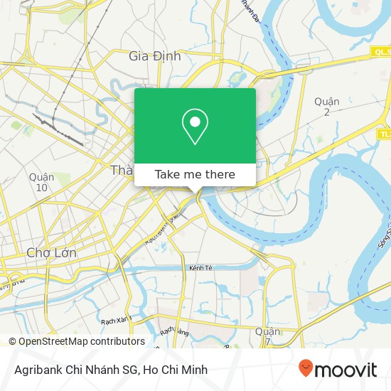 Agribank Chi Nhánh SG map