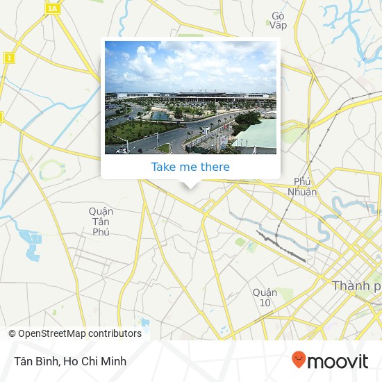 Tân Bình map