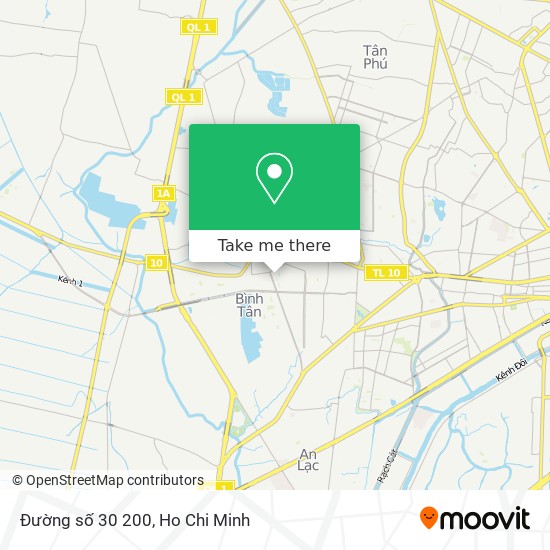 Đường số 30 200 map