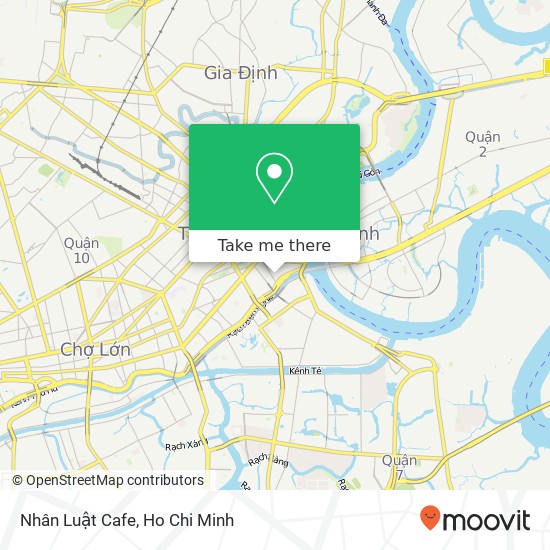 Nhân Luật Cafe map