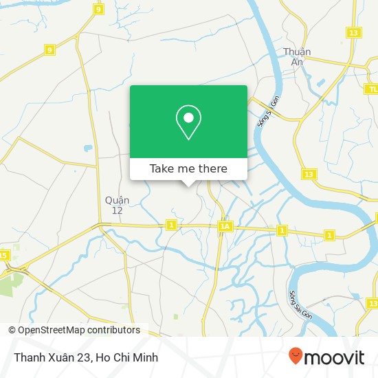 Thanh Xuân 23 map