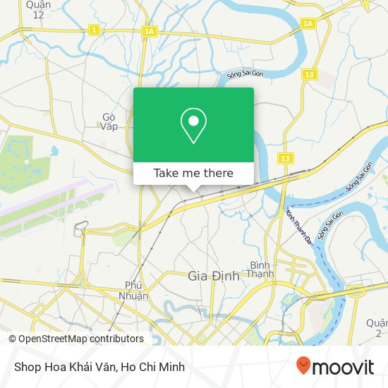 Shop Hoa Khải Vân map