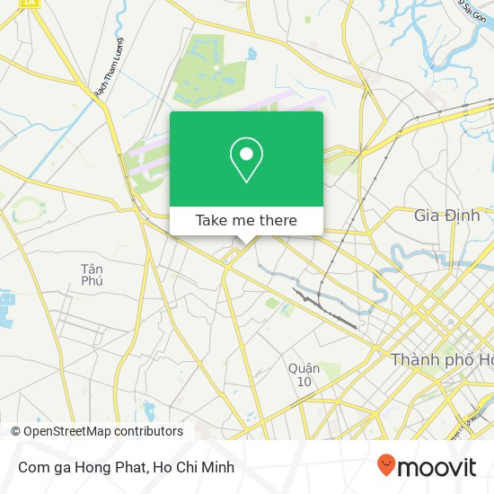 Com ga Hong Phat map