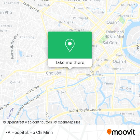 7A Hospital map