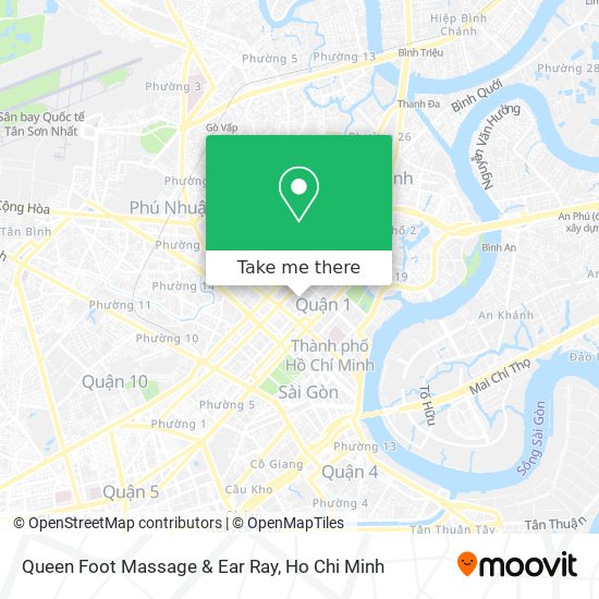 Queen Foot Massage & Ear Ray map