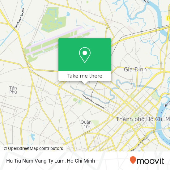 Hu Tiu Nam Vang Ty Lum map