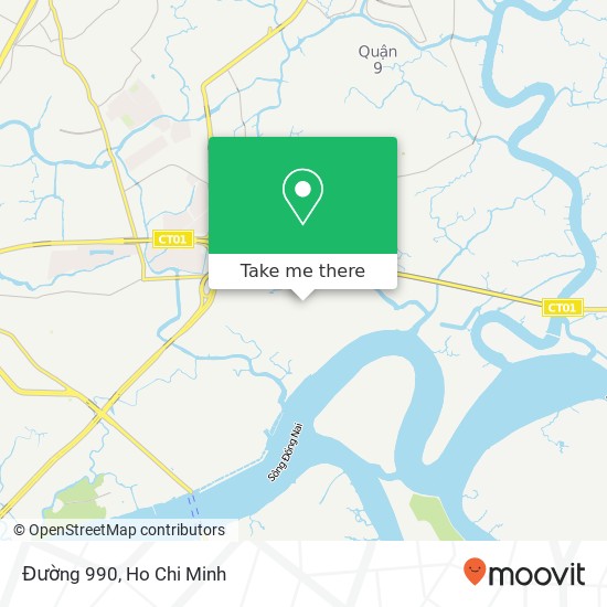 Đường 990 map