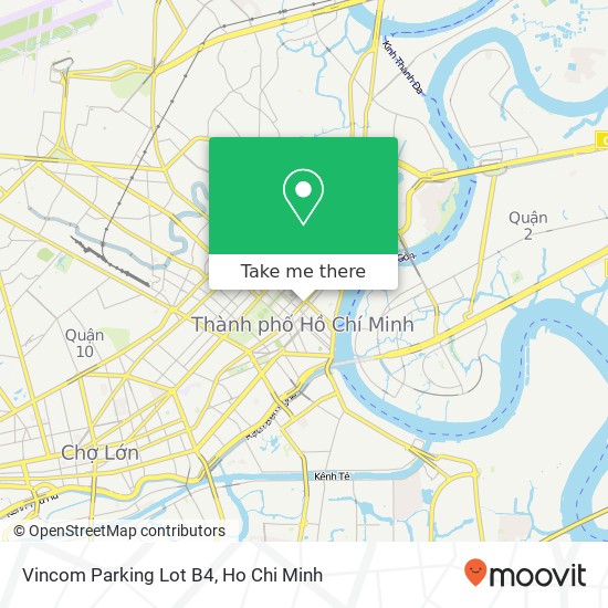 Vincom Parking Lot B4 map