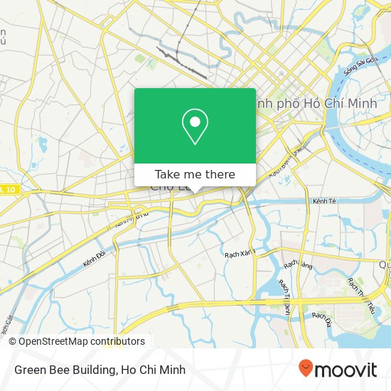 Green Bee Building map