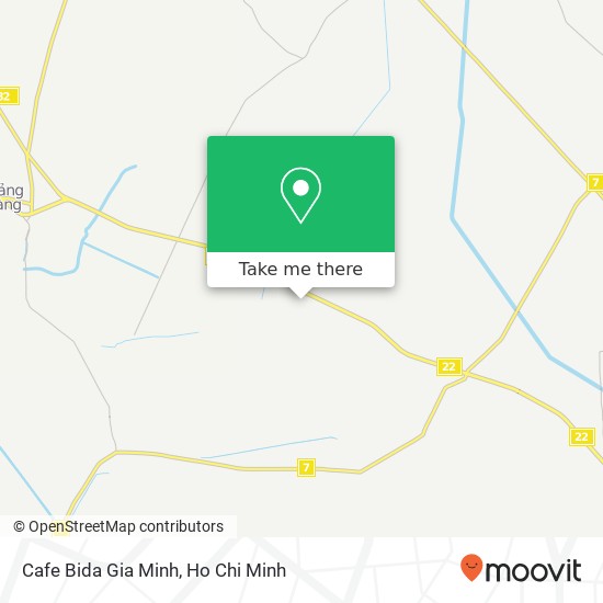 Cafe Bida Gia Minh map