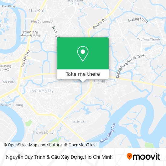 Nguyễn Duy Trinh & Cầu Xây Dựng map