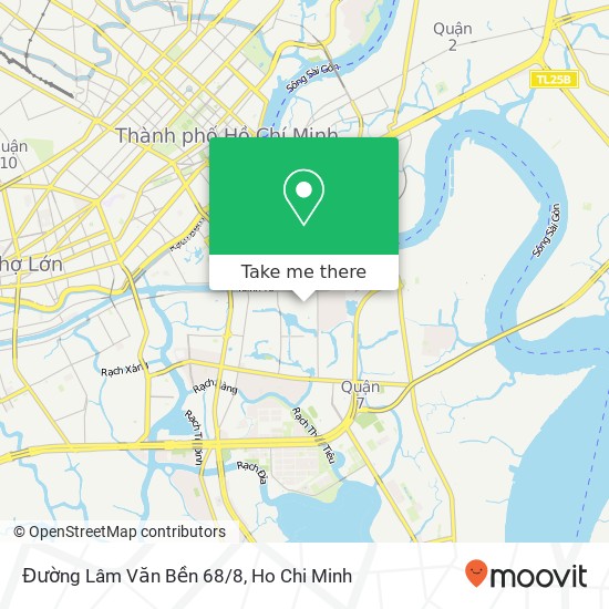 Đường Lâm Văn Bền 68/8 map