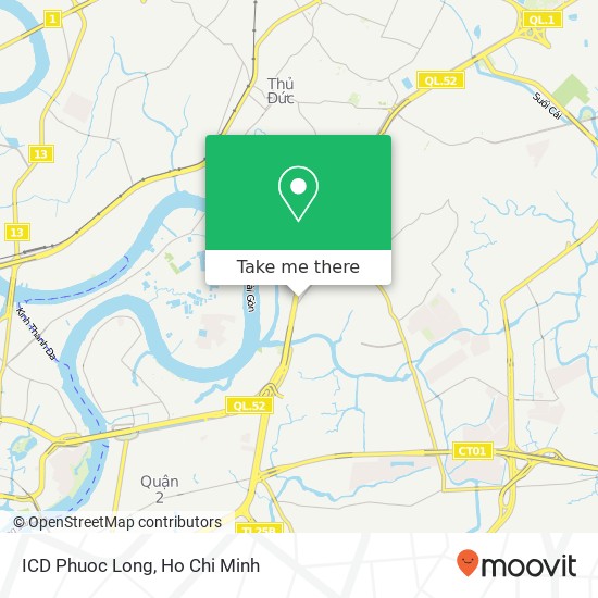 ICD Phuoc Long map