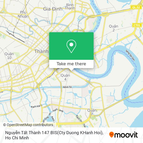 Nguyễn Tất Thành 147 BIS(Cty Duong KHanh Hoi) map