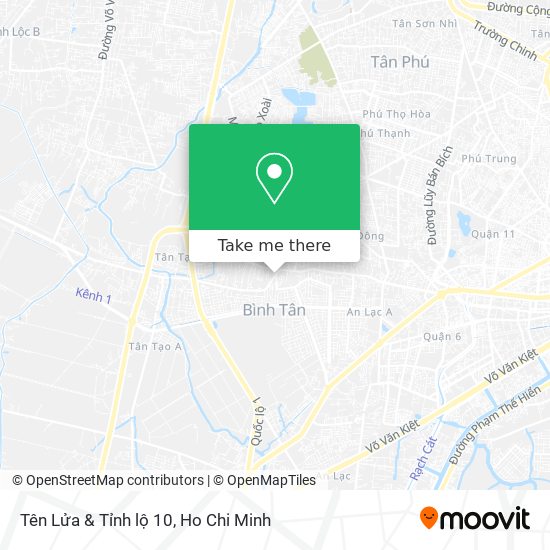 Tên Lửa & Tỉnh lộ 10 map
