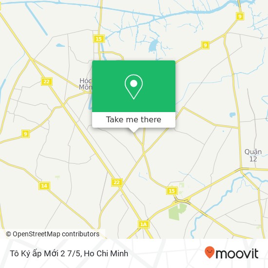 Tô Ký ấp Mới 2 7/5 map