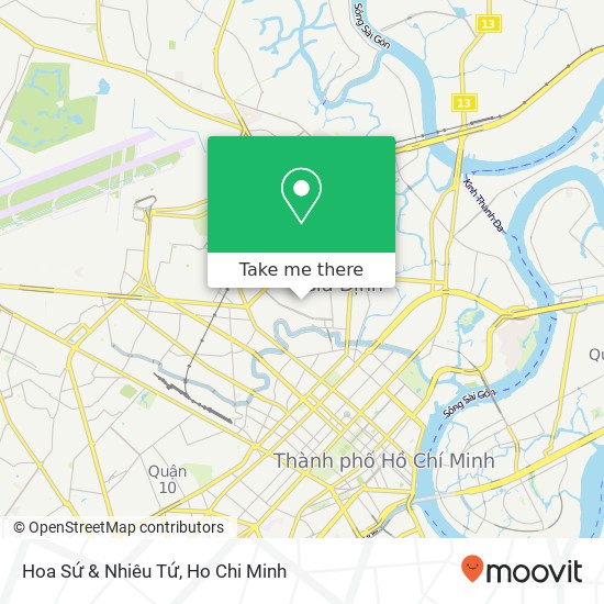 Hoa Sứ & Nhiêu Tứ map