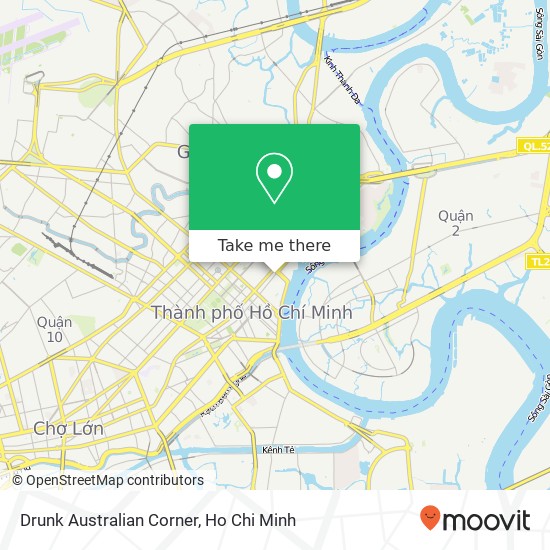 Drunk Australian Corner map