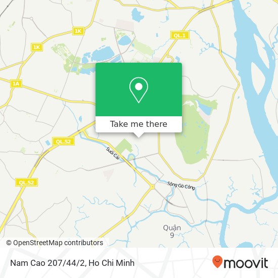 Nam Cao 207/44/2 map