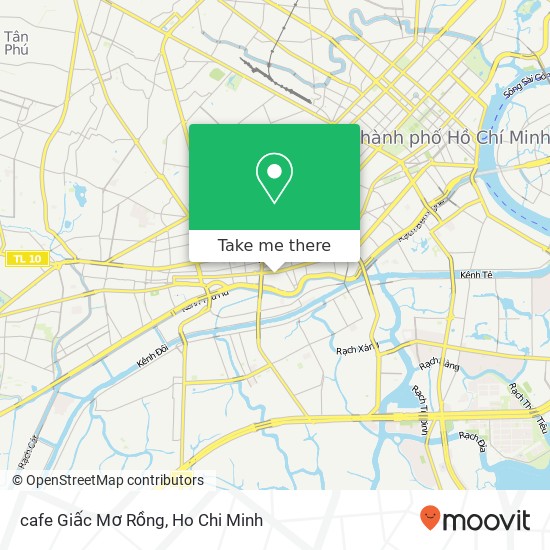 cafe Giấc Mơ Rồng map