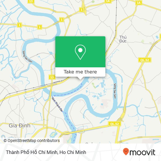 Thành Phố Hồ Chí Minh map