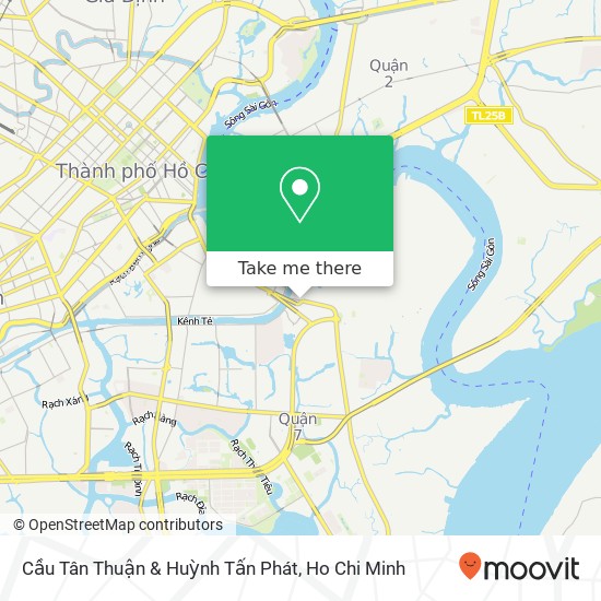 Cầu Tân Thuận & Huỳnh Tấn Phát map