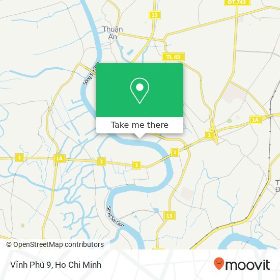 Vĩnh Phú 9 map