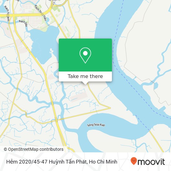 Hẻm 2020/45-47 Huỳnh Tấn Phát map