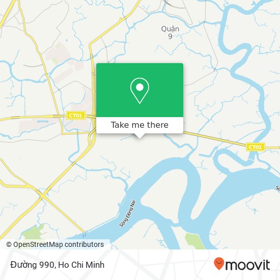 Đường 990 map