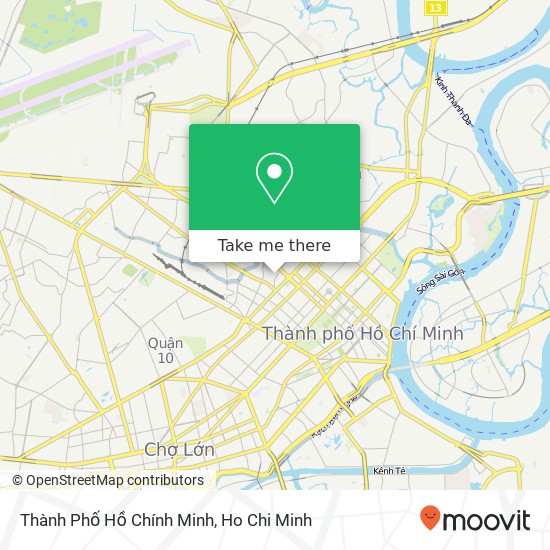 Thành Phố Hồ Chính Minh map
